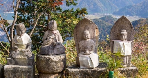 Visit this hot spring town and enjoy the wonderful spas and statues on your Trip to Japan