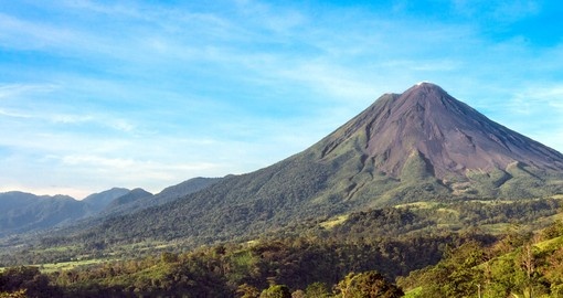 See famous Arenal volcano on your Costa Rica Tour