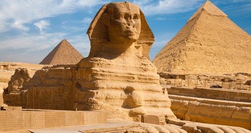 A beautiful profile of the Great Sphinx