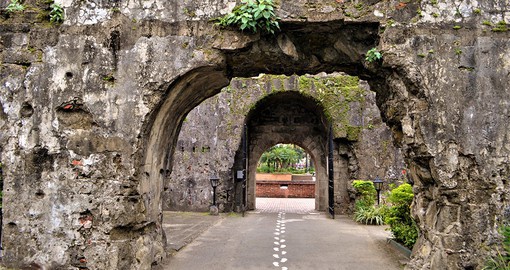 Walk the hallowed remaining halls of Fort Santiago, the oldest Spanish bastion in the Philippines