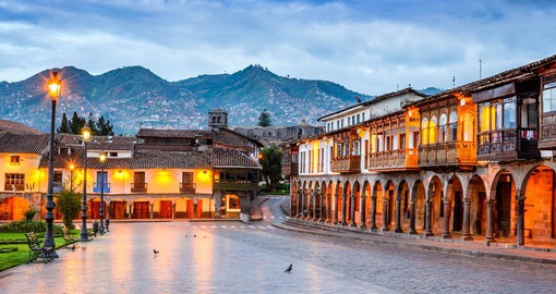 Once the capital of the Inca Empire, Cusco boasts superb Spanish colonial architecture