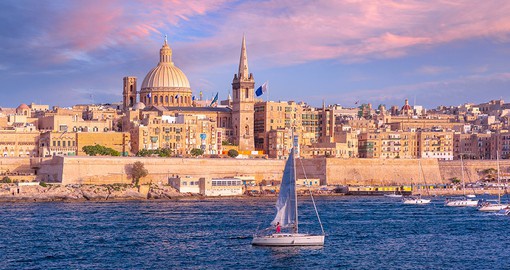 The walled city of Valletta was established in the 1500s