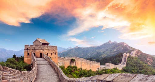 Walk on the Great Wall on your trip to China