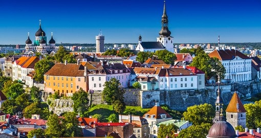 Tallinn - typically the starting point for all Estonia tours.
