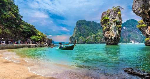 Ko Khao Phing Kan was made famous by the 1974 James Bond file The Man with the Golden Gun