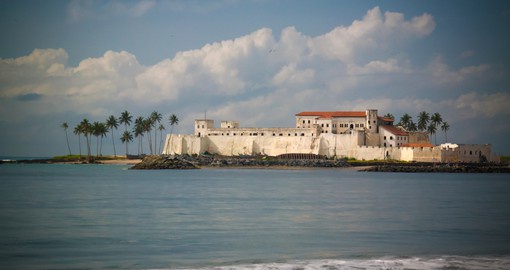 Elmina Castle was built as a trading post and is the oldest European building in sub-Sahara Africa