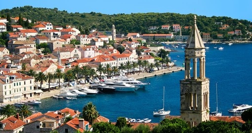 Tour the town of Hvar on your trip to Croatia