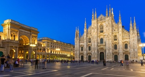 Visit the very beautiful cathedral Piazza del Duomo on your next Italy vacations.