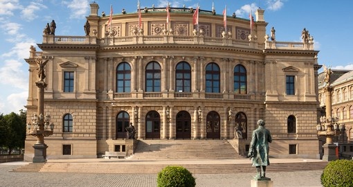 The Rudolfinum is home to the Czech Philharmonic Orchestra