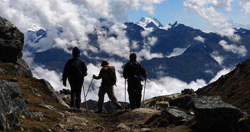 Trek in the andes on your Peru vacation