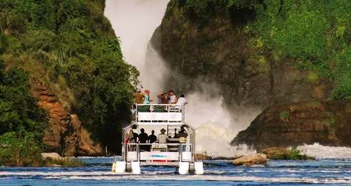 Your Safari in Uganda includes a cruise on the Victoria Nile