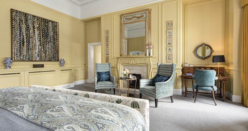 Be pampered with luxury at The Balmoral on your Scotland vacation package