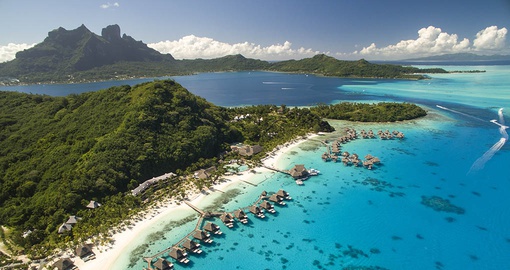 Discover the award-winning resort, Conrad Bora Bora Nui on your vacations