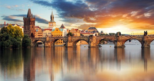 Charles Bridge is Prague's oldest and best known