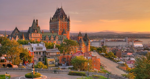 Québec City is the only walled city north of Mexico
