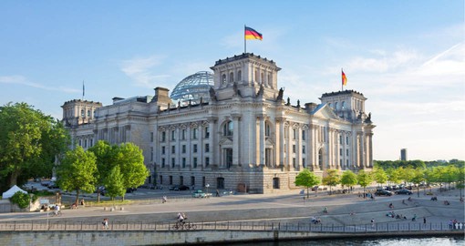The Reichstag with the famous glass dome is one of the most frequently visited sights in Berlin