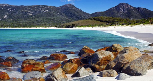 Explore the coastal landscapes and beaches at Freycinet National Park