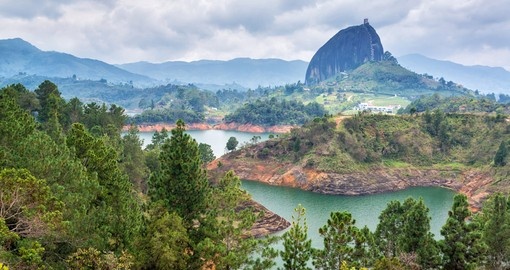 The Rock near the town of Guatape