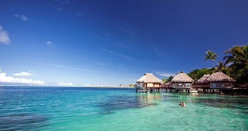 Experience magical view of sunset and sunrise if you stay in Overwater Bungalow during your next Bora Bora vacations.