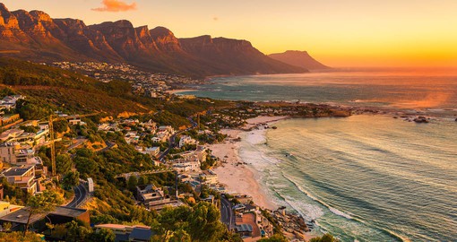 Walk on the Beaches on the Atlantic and enjoy the view during your next trip to South Africa.