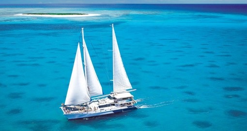 The Ocean Spirit takes you to the Great Barrier Reef on your Australia Vacation