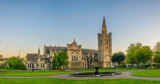 The largest cathedral in Ireland, Saint Patrick's has a history spanning 800 years