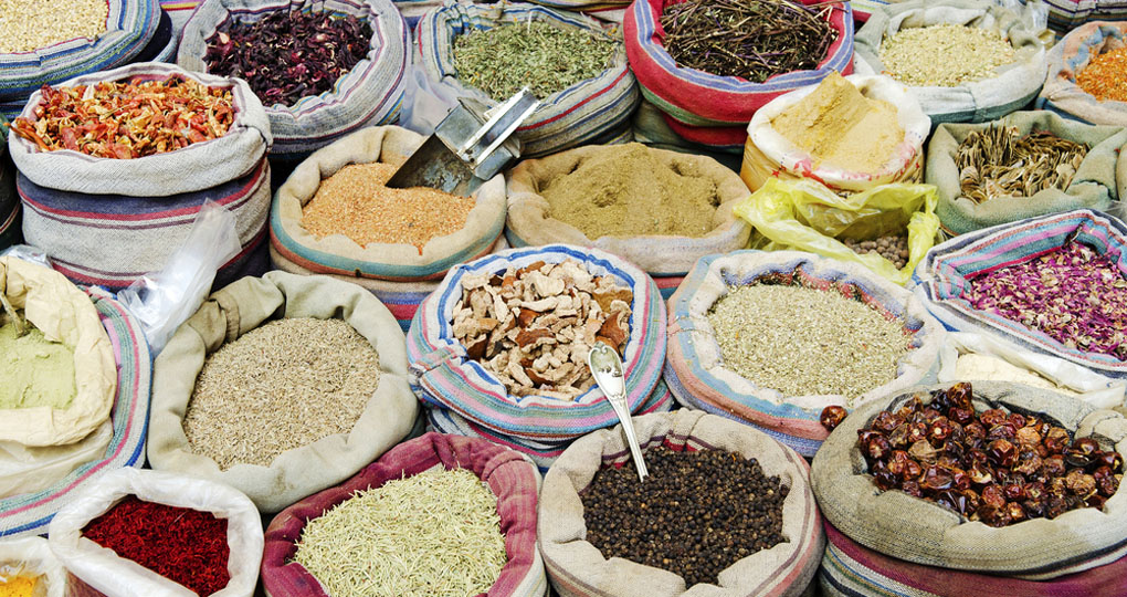 spices in Cairo market
