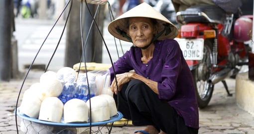 Street vendor in Ho Chi Minh City
