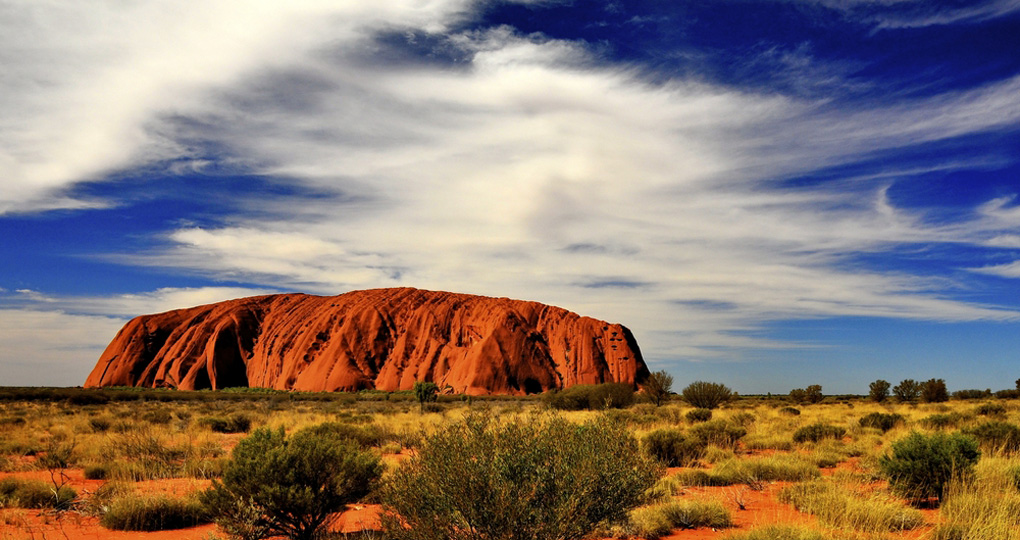 Uluru/Ayers Rock in the Outback