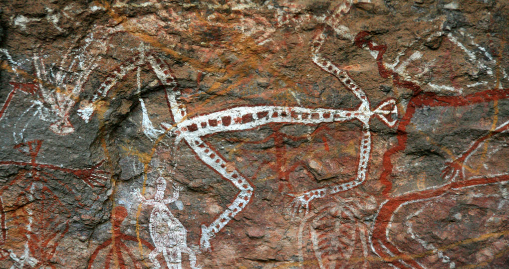 Rock art in Northern Territory