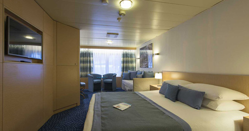 Junior Suites on the MS Celestyal Olympia.