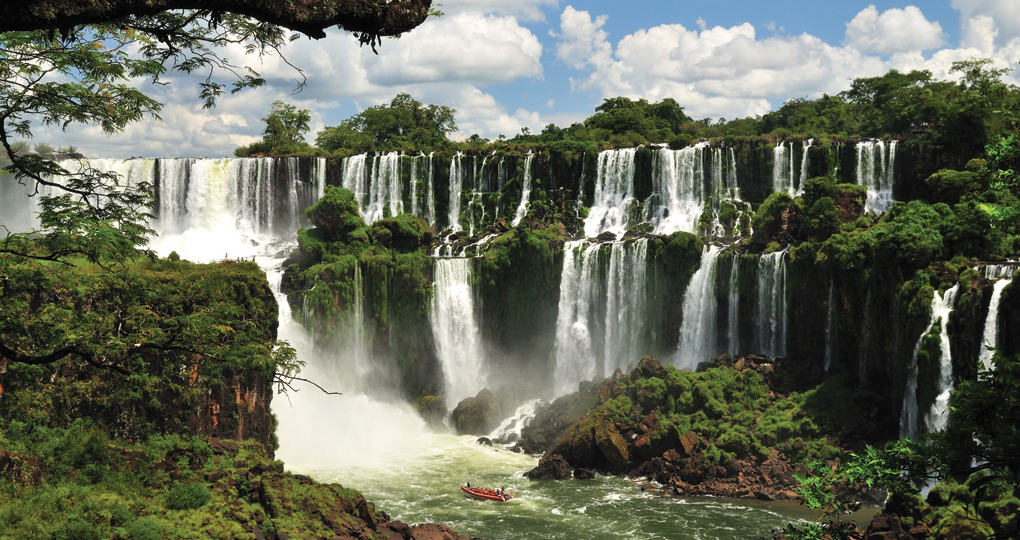 Igassu Falls in Brazil and Argentina