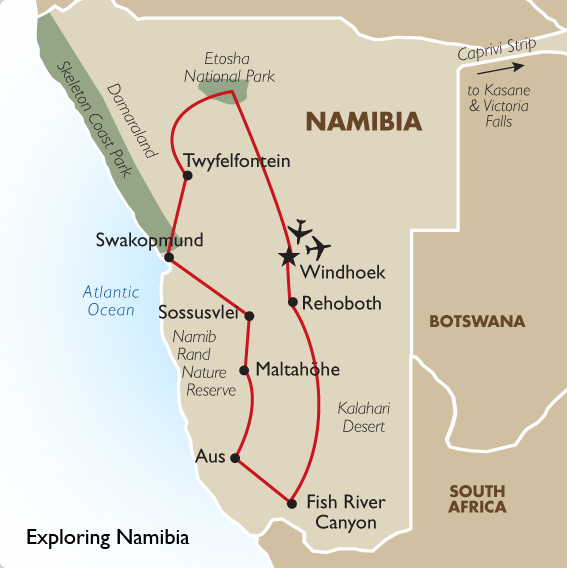 tour guide course in namibia