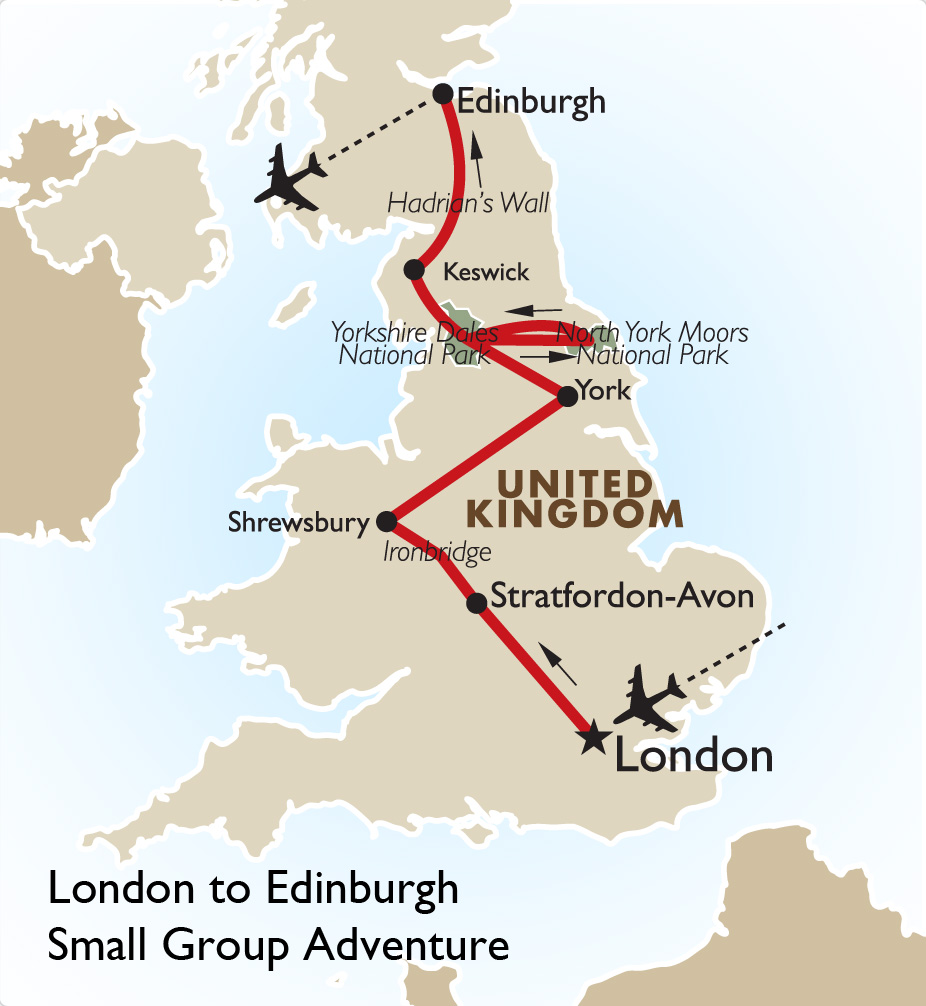 how to travel from london to edinburgh