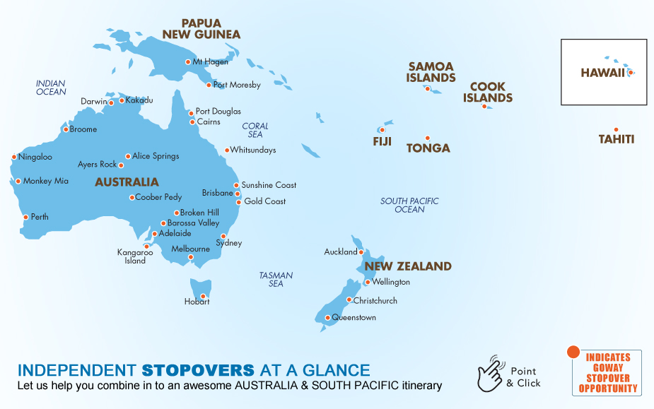 Australia & South Pacific: City Breaks/Stopover Ideas