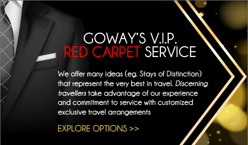 Goway's VIP Red Carpet Service